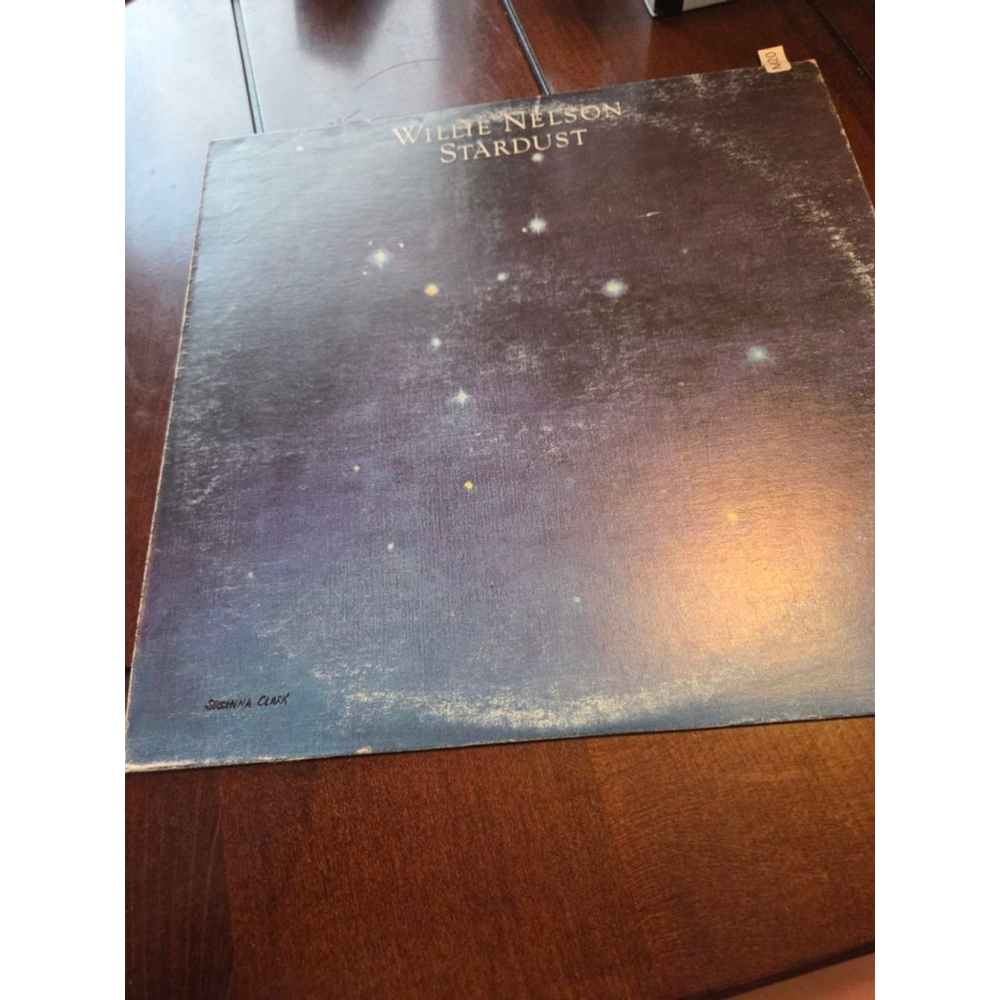 Willie Nelson Columbia Stardust Vinyl Record